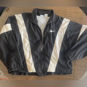 Vintage 90’s Reebok Zip Up Nylon Windbreaker with Polyamide Liner